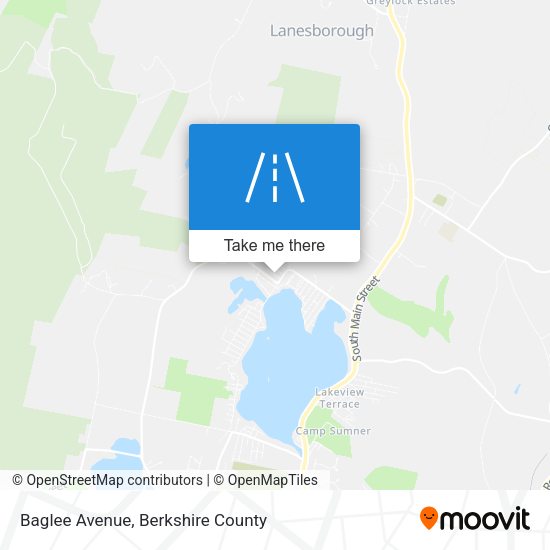 Baglee Avenue map