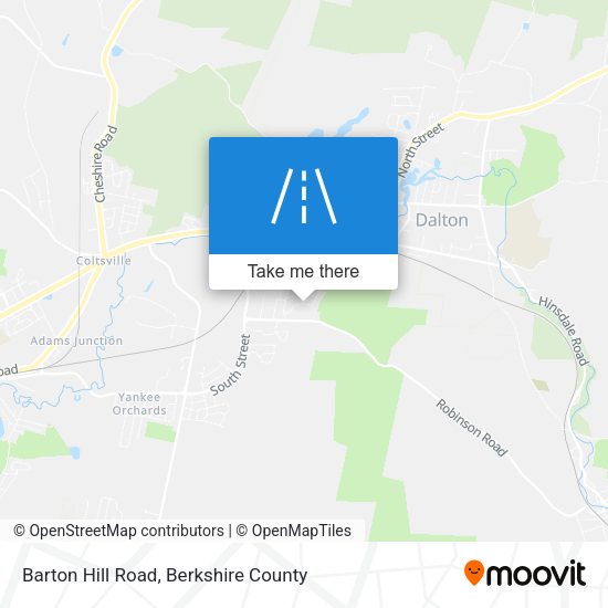 Mapa de Barton Hill Road