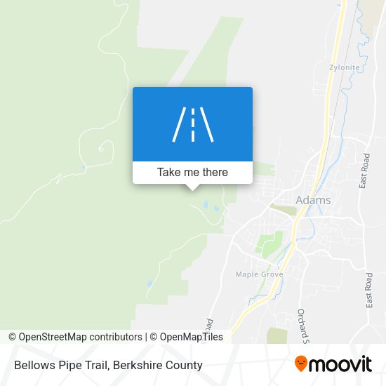 Bellows Pipe Trail map