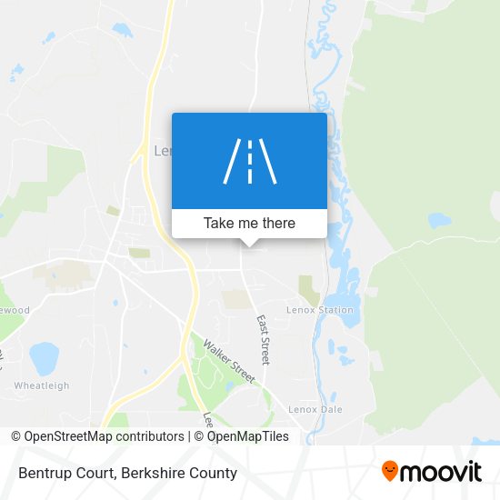 Mapa de Bentrup Court