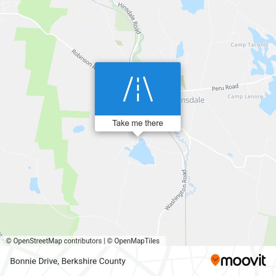 Mapa de Bonnie Drive