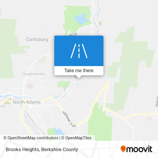 Brooks Heights map