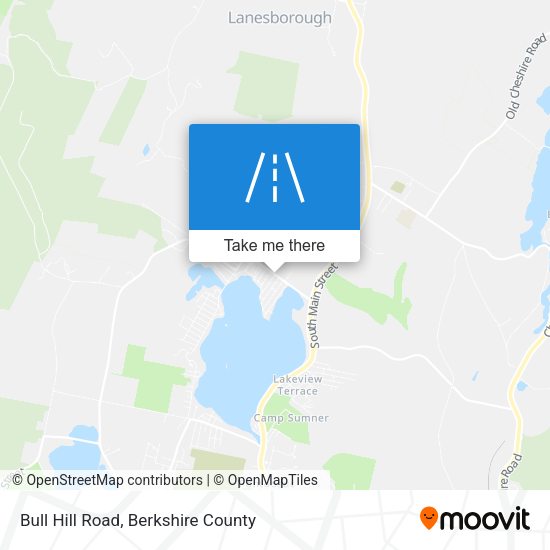 Bull Hill Road map