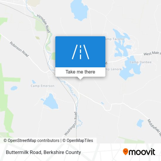 Buttermilk Road map