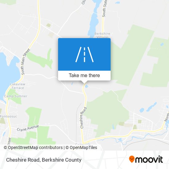 Cheshire Road map
