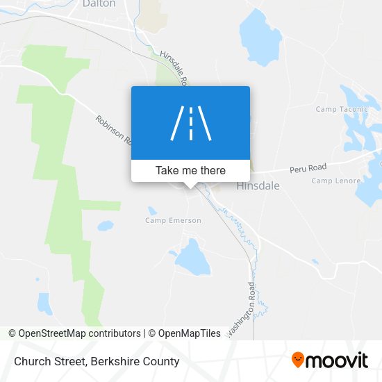 Church Street map
