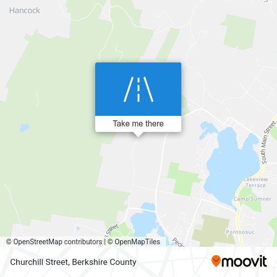 Churchill Street map