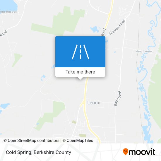 Cold Spring map