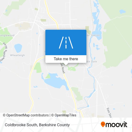 Coldbrooke South map