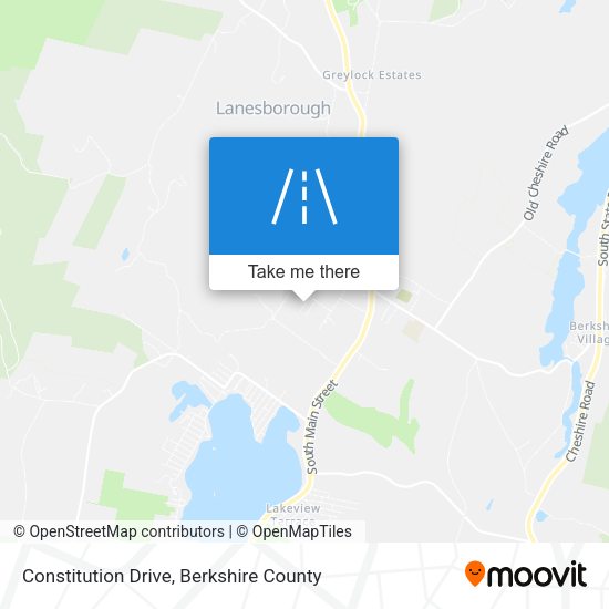 Mapa de Constitution Drive