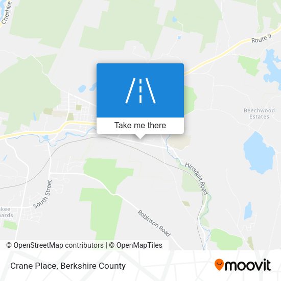 Crane Place map
