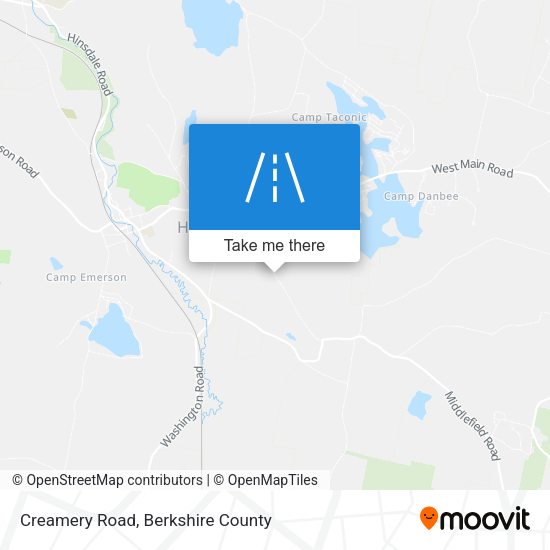Creamery Road map