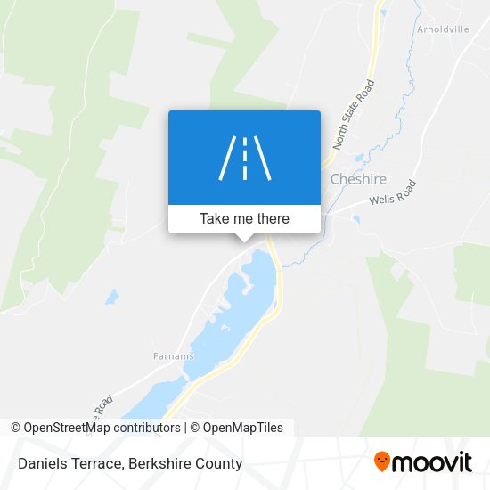 Daniels Terrace map