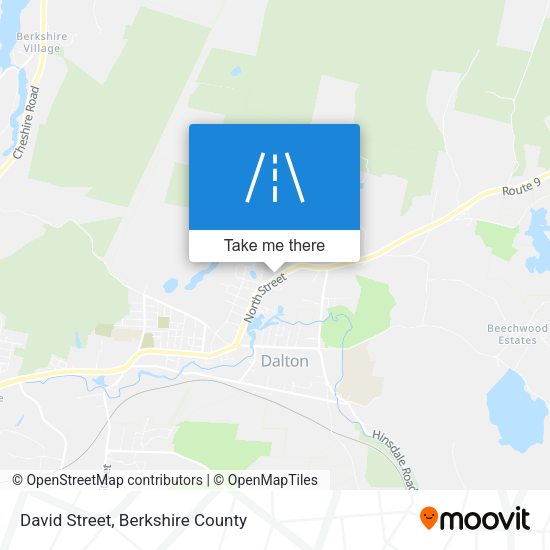 David Street map