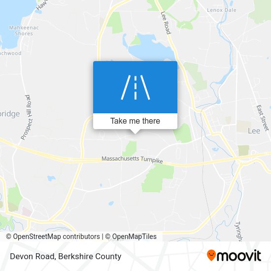 Devon Road map