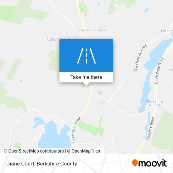 Diane Court map