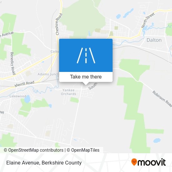 Elaine Avenue map