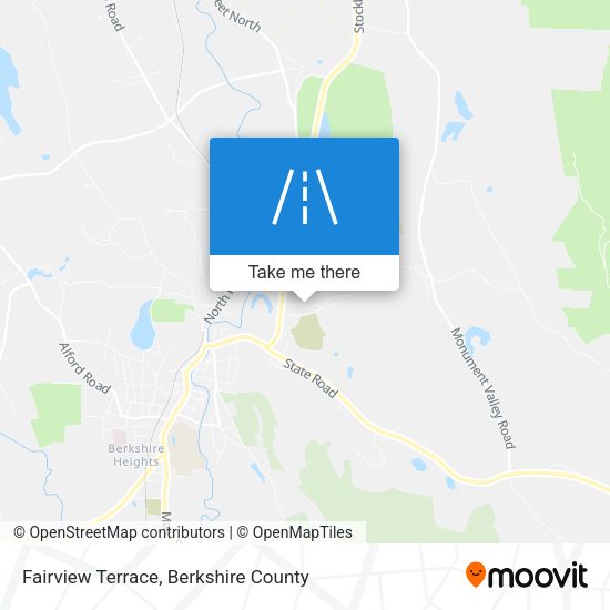 Fairview Terrace map