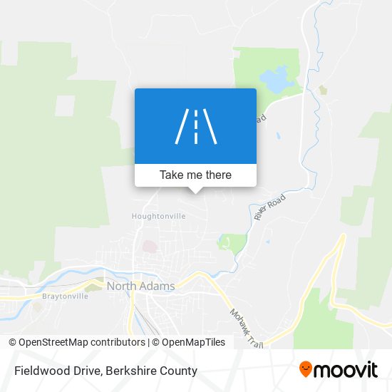 Fieldwood Drive map