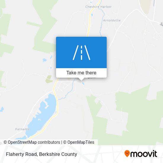 Mapa de Flaherty Road