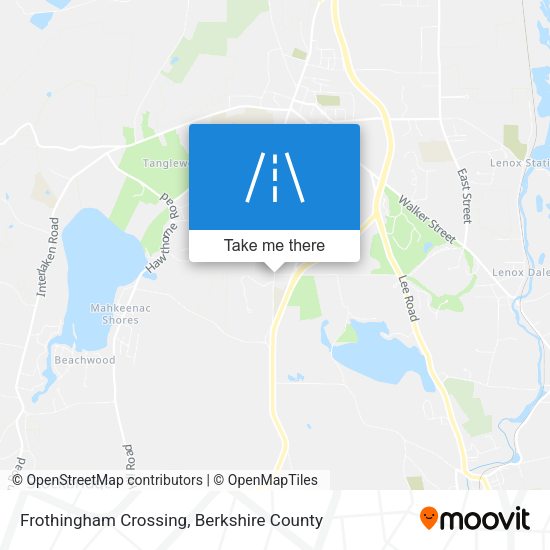 Frothingham Crossing map