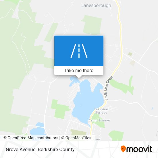 Grove Avenue map