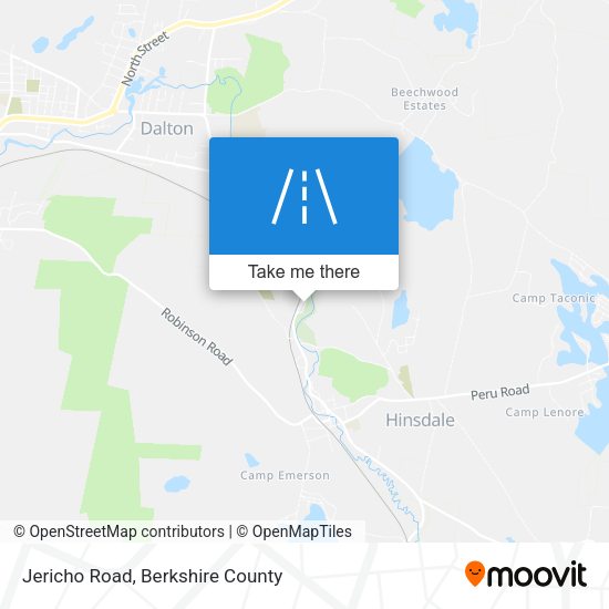 Jericho Road map