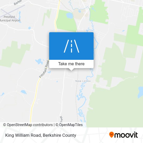 King William Road map