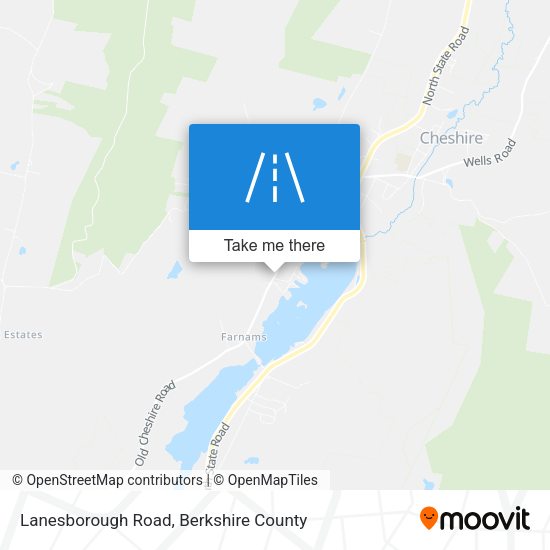 Lanesborough Road map