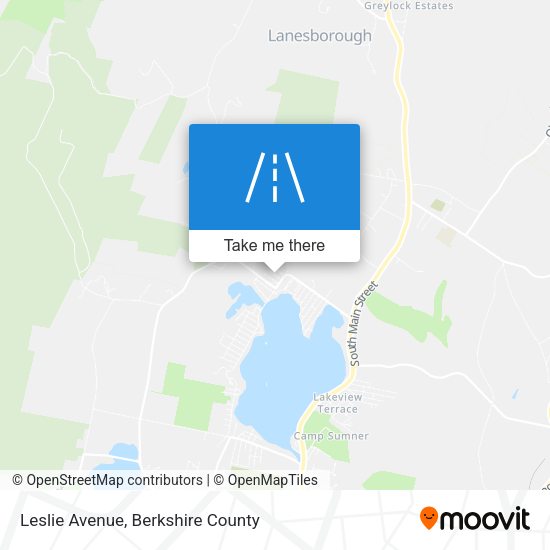 Leslie Avenue map