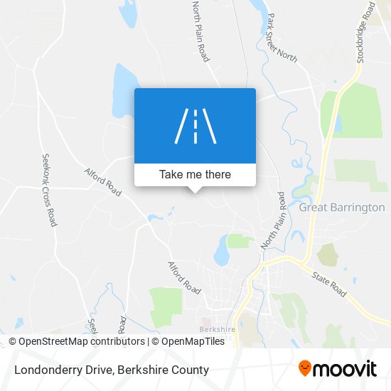 Londonderry Drive map