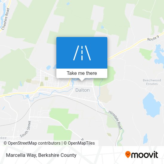 Marcella Way map
