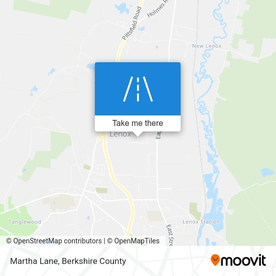 Martha Lane map
