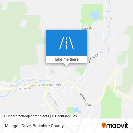 Mapa de Mclagen Drive