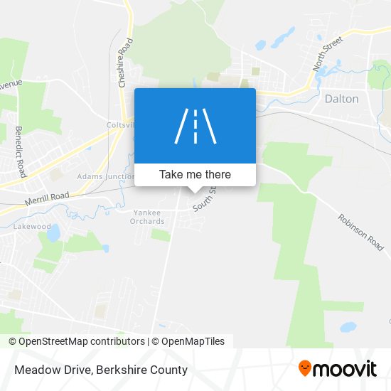 Meadow Drive map