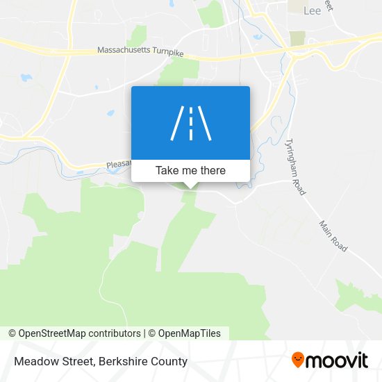 Meadow Street map