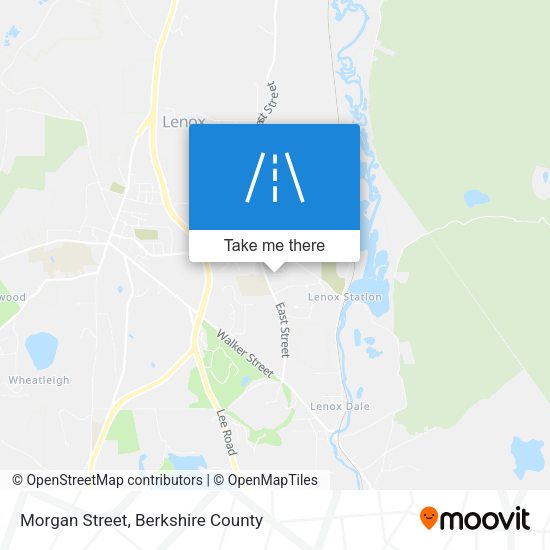 Morgan Street map