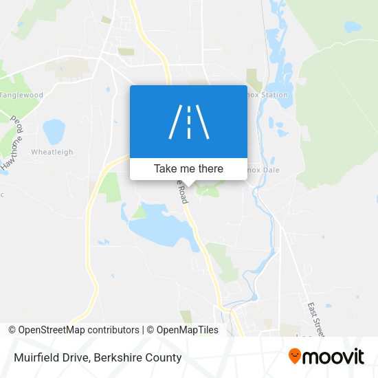 Mapa de Muirfield Drive