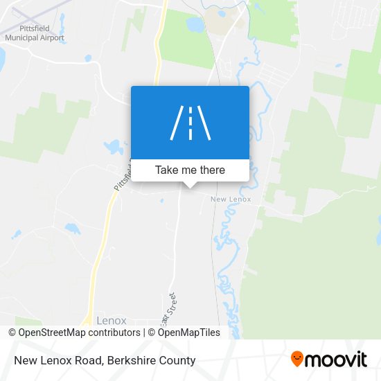New Lenox Road map