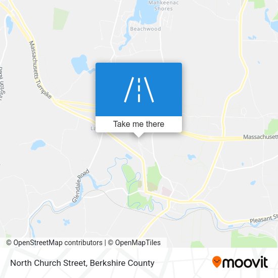 North Church Street map