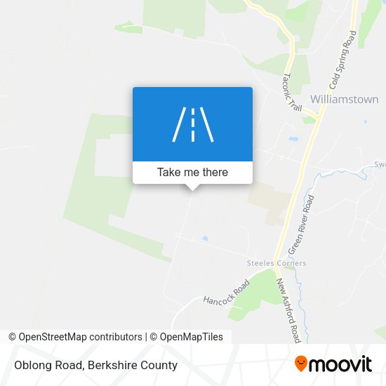 Mapa de Oblong Road