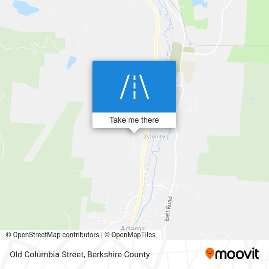 Old Columbia Street map