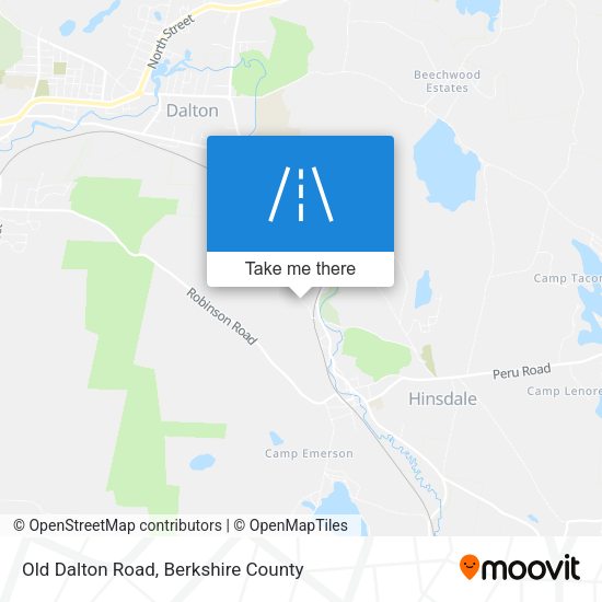 Old Dalton Road map