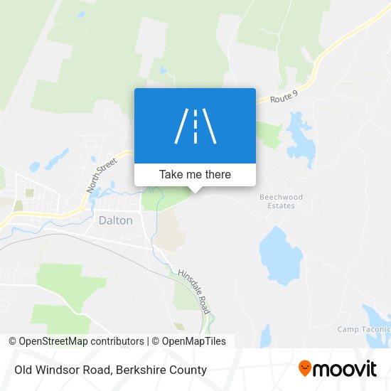 Mapa de Old Windsor Road