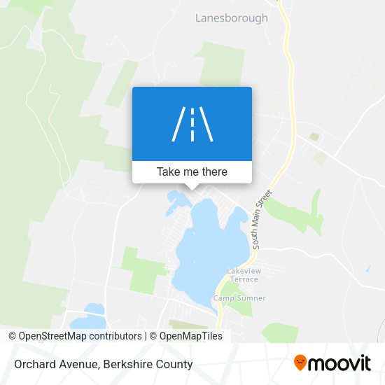 Orchard Avenue map