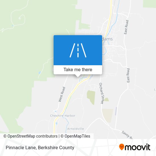 Mapa de Pinnacle Lane