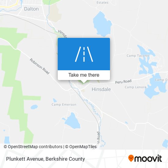 Plunkett Avenue map