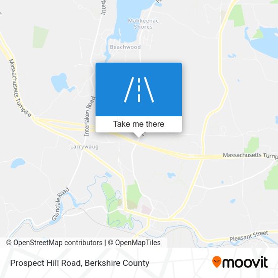 Prospect Hill Road map