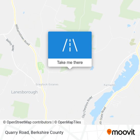 Quarry Road map