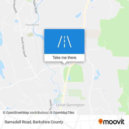 Ramsdell Road map